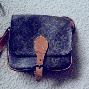 Monogram mini Louis Vuitton Cartouchiere